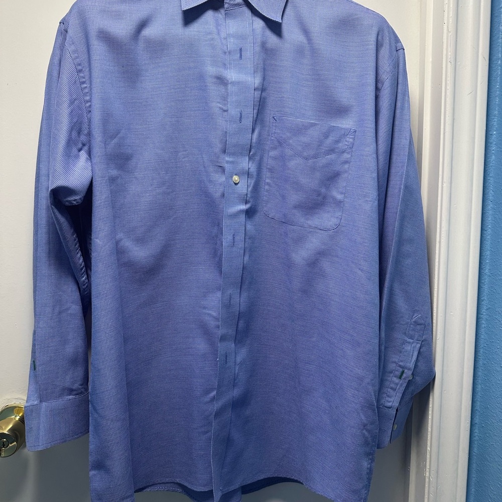 Tommy Hilfiger Classic Blue Dress Shirt